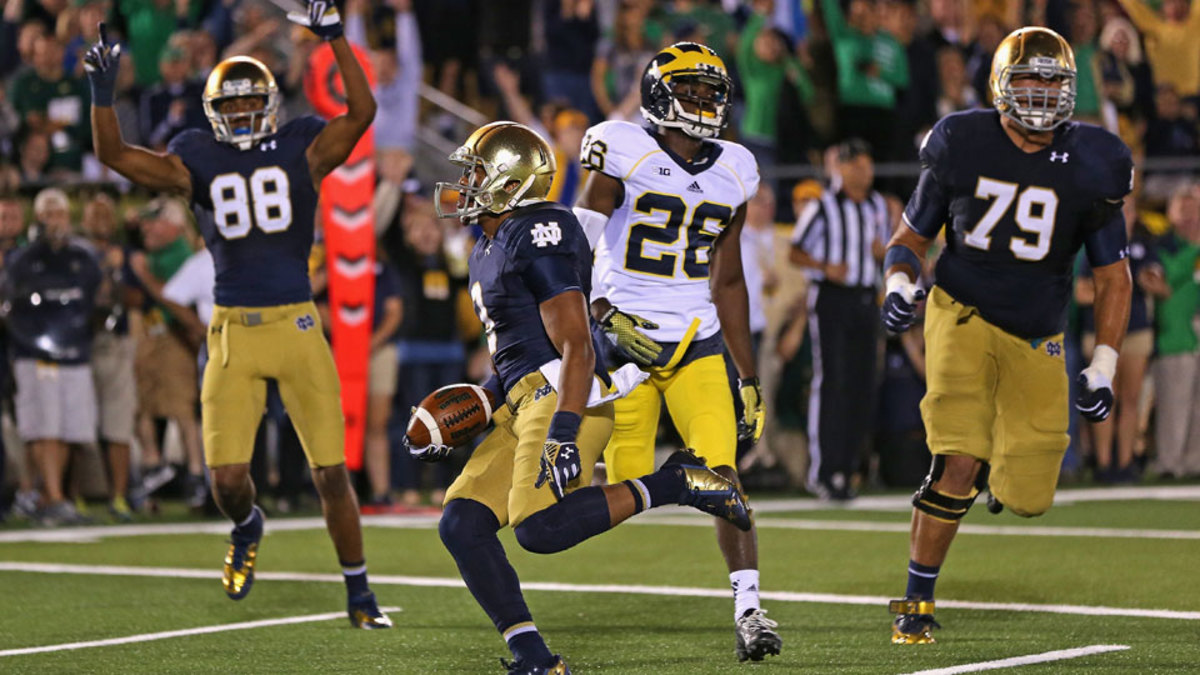 Michigan vs Notre Dame football rivalry revisited by AD Sports