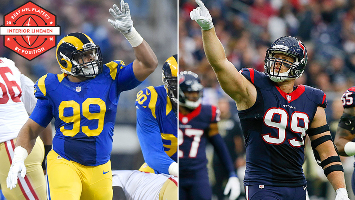 Aaron Donald and JJ Watt - Sunday Night Football on NBC