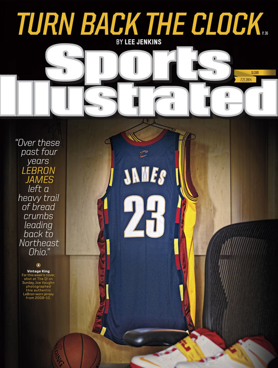 Cleveland Cavaliers LeBron James, 2007 Nba Eastern Sports Illustrated Cover  Art Print by Sports Illustrated - Sports Illustrated Covers