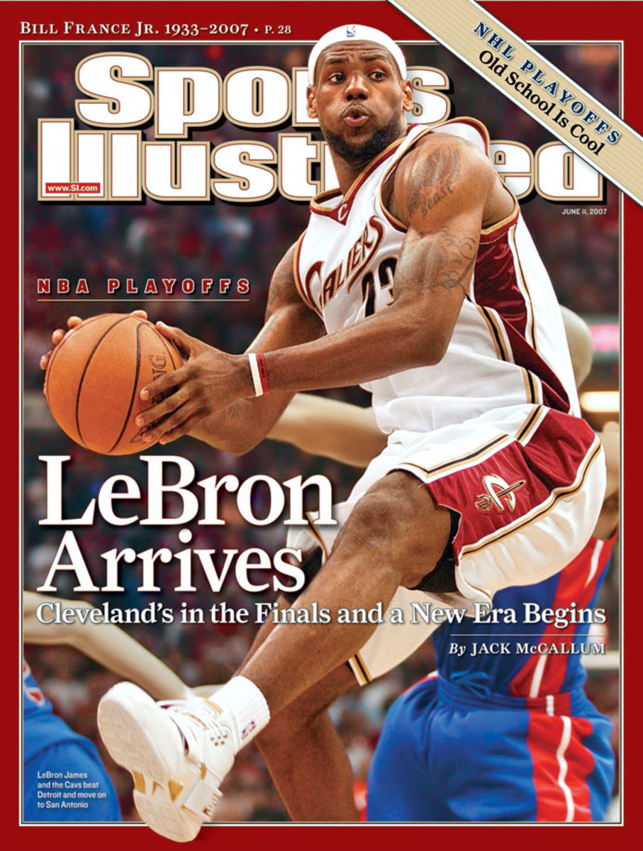 NBA Finals Archive — LeBron James 2007 NBA Finals