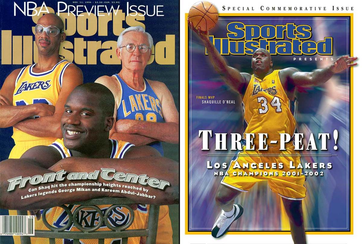Sports Illustrated Presents Three-peat Los Angeles Lakers 