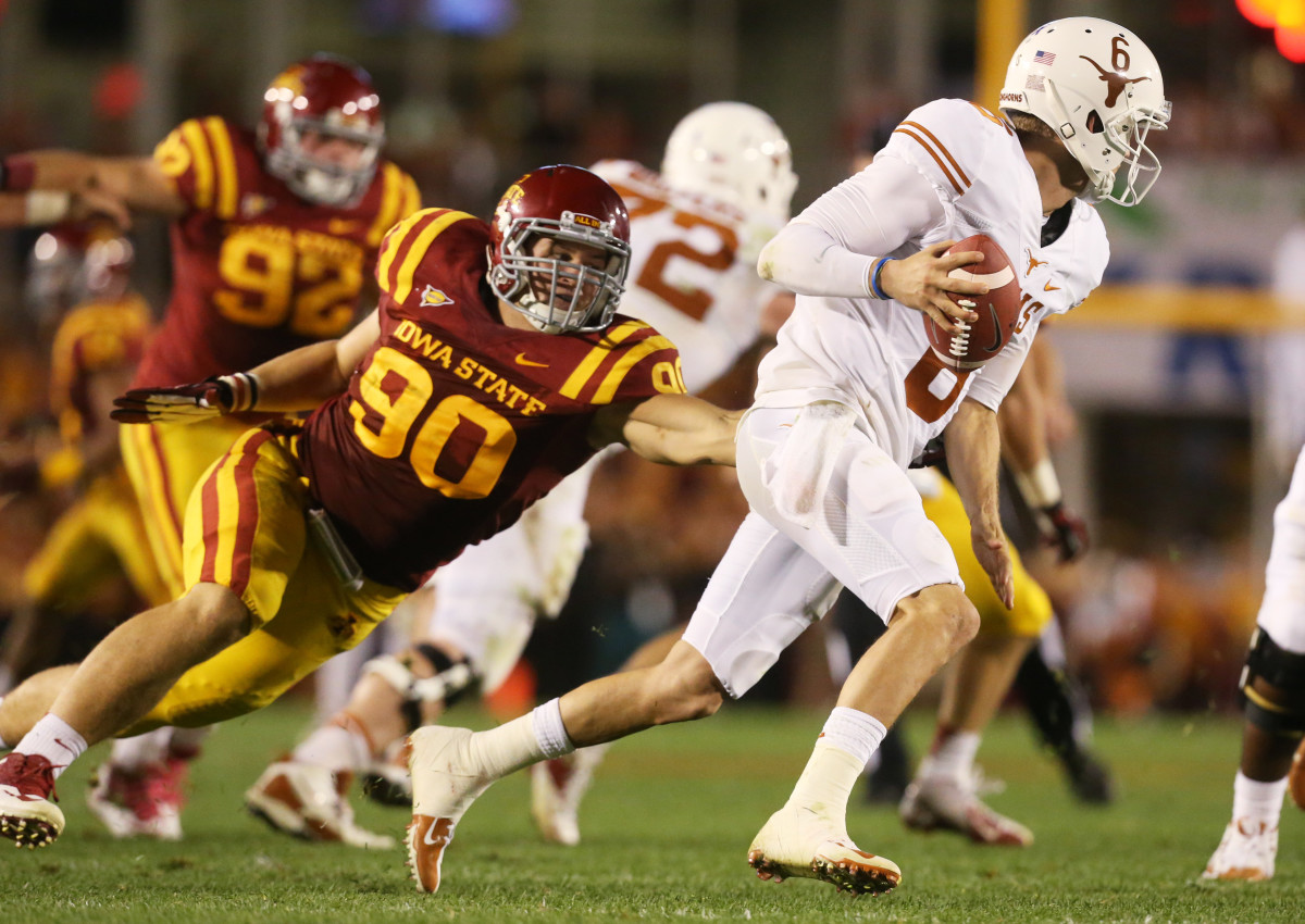 Cancer survivor Mitchell Meyers named starter for Iowa State - Sports ...