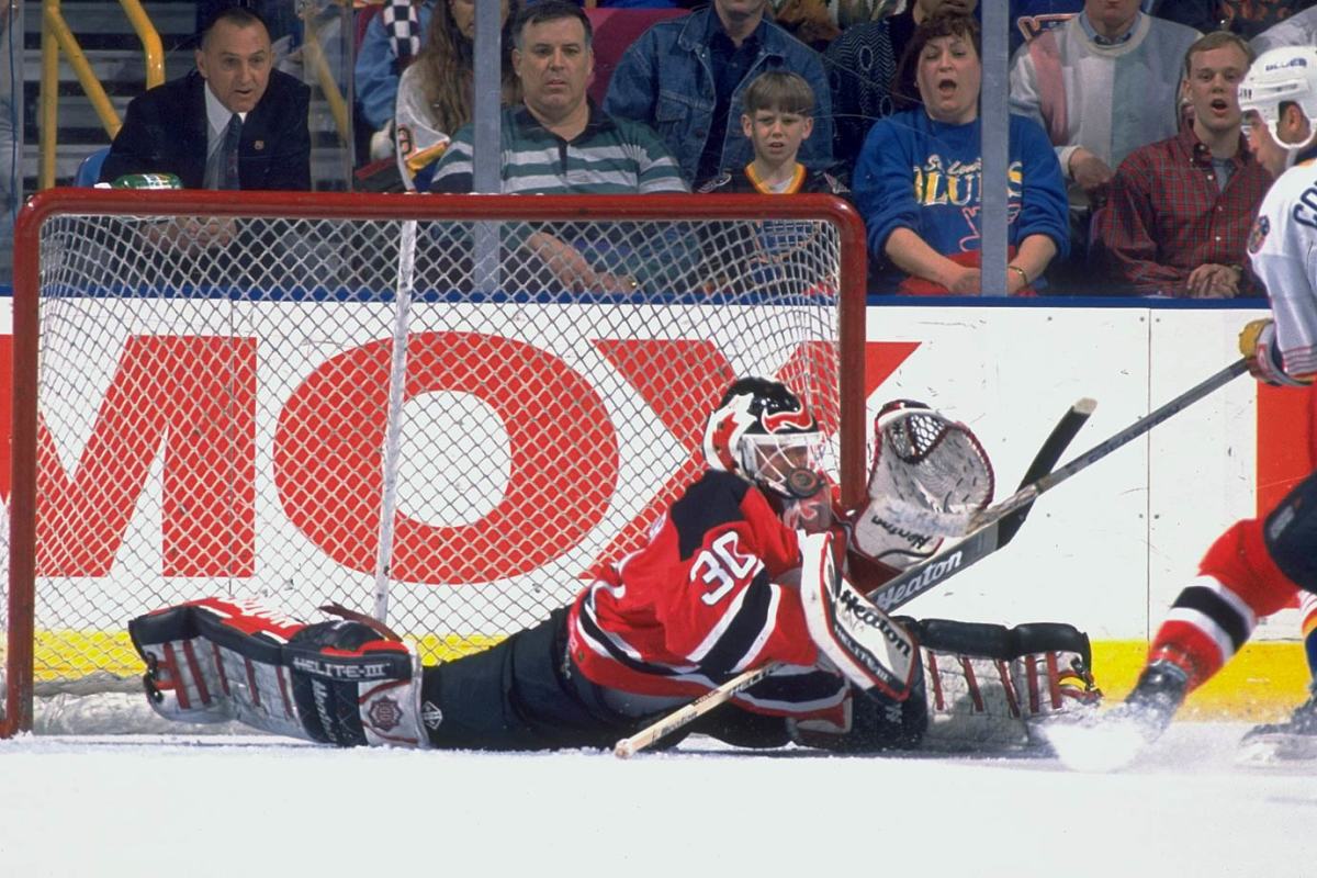 FTV: Brodeur allows goals after unlucky bounce off stick, Martin Brodeur, From the vault: Martin Brodeur proved even the greatest players can make  costly blunders., By The Comeback NHL