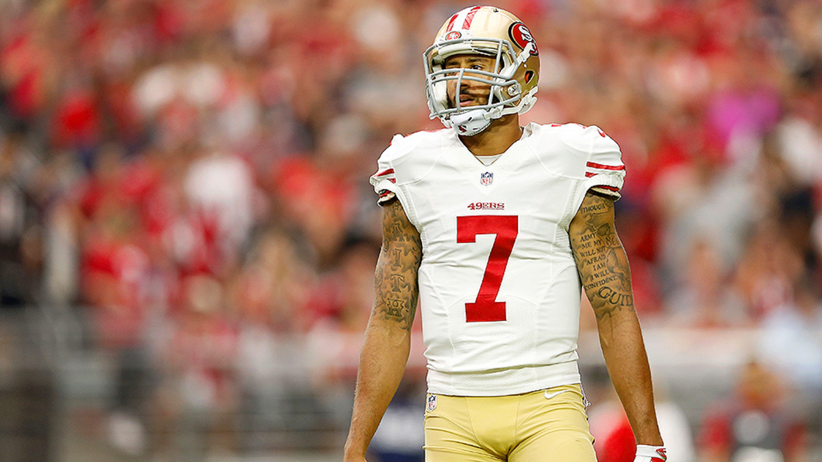 49ers GM Trent Baalke denies team is trying to trade Colin Kaepernick 