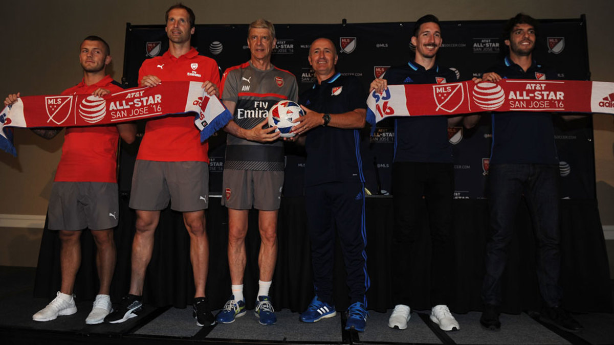 MLS AllStar Game League's best set out to top Arsenal Sports