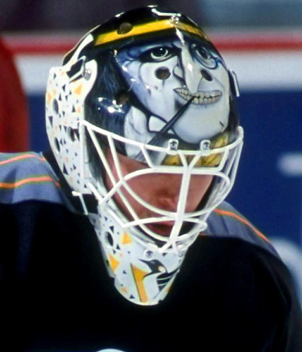 John Vanbiesbrouck  Goalie mask, Hockey goalie, New jersey devils