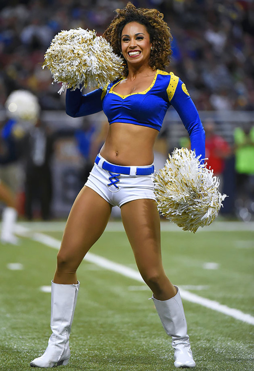 A st louis rams cheerleader hi-res stock photography and images