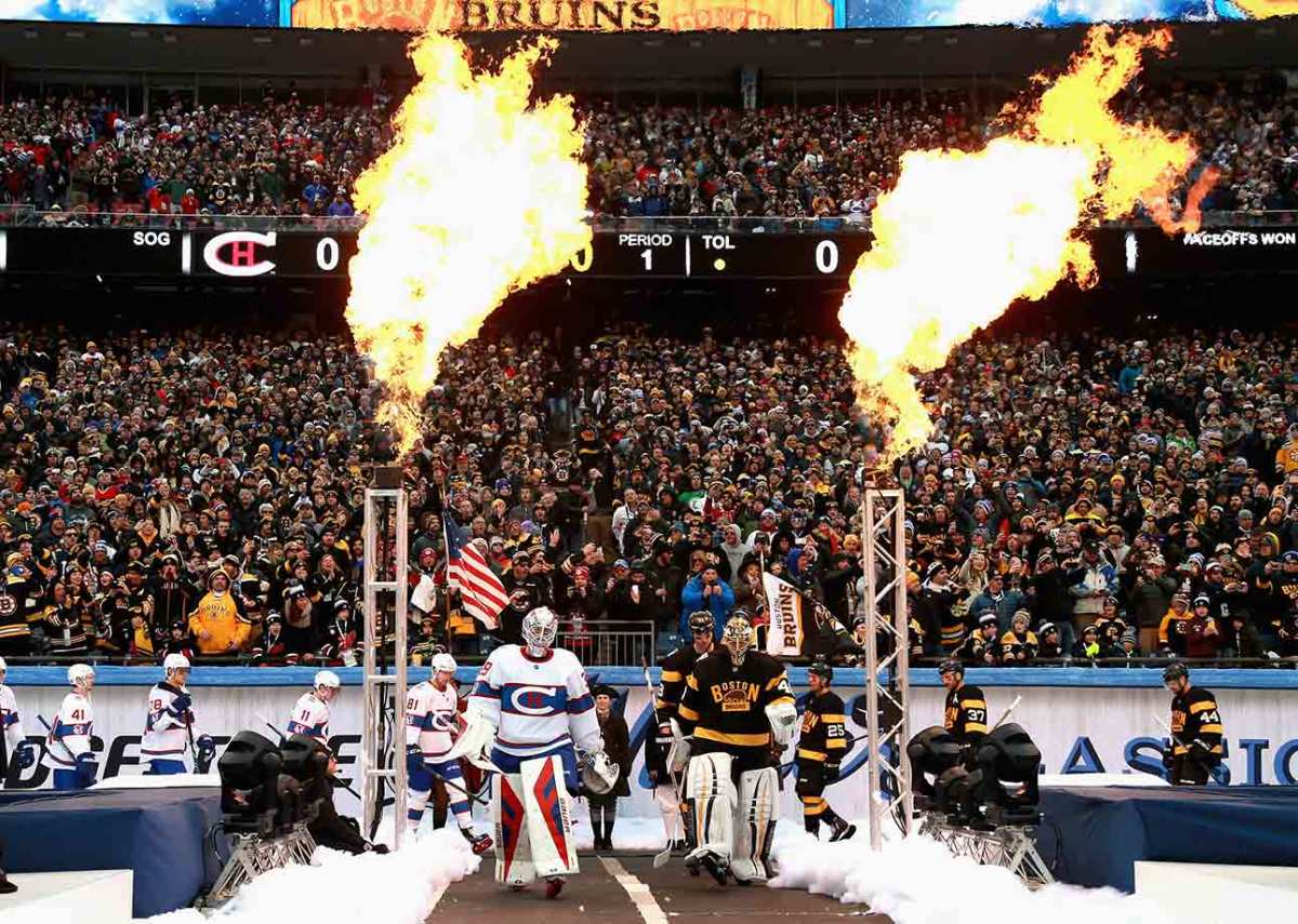 Winter Classic: Here's the scene at Fenway Park as the Penguins and Bruins  square off