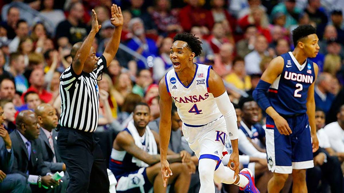 NCAA tournament Kansas defeats UConn to reach Sweet 16 Sports