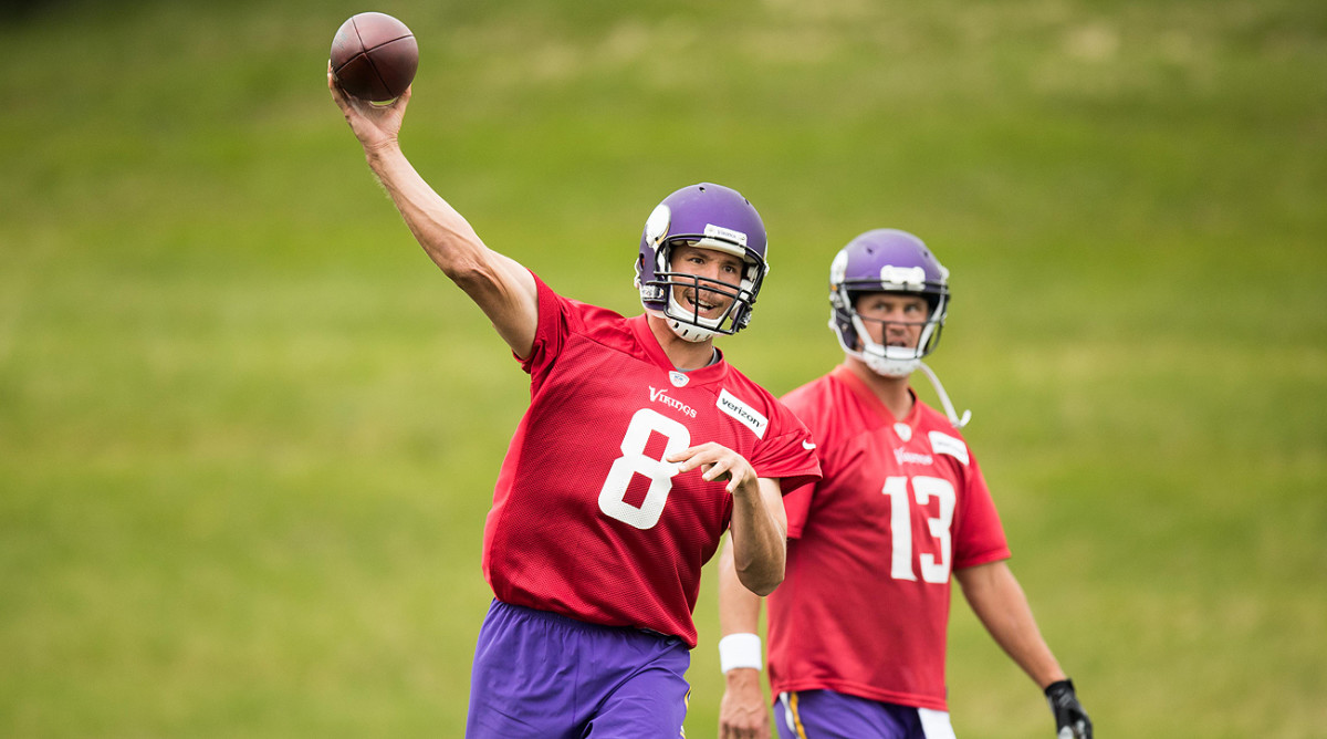 It’s been a crash course for Sam Bradford in the days since the Vikings acquired the quarterback in a trade with the Eagles.