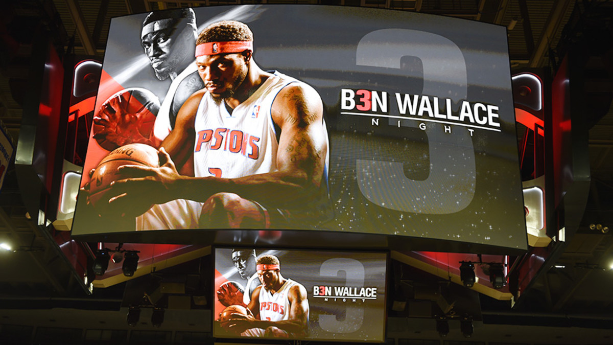 Detroit Pistons Retire the Jersey of Ben Wallace – Hooped Up