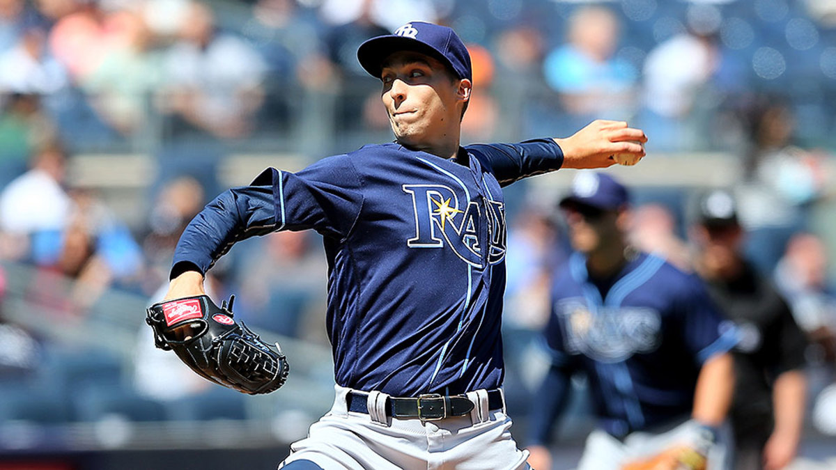 Blake Snell -- Tampa Bay Rays at New York Yankees 04/23/2016 