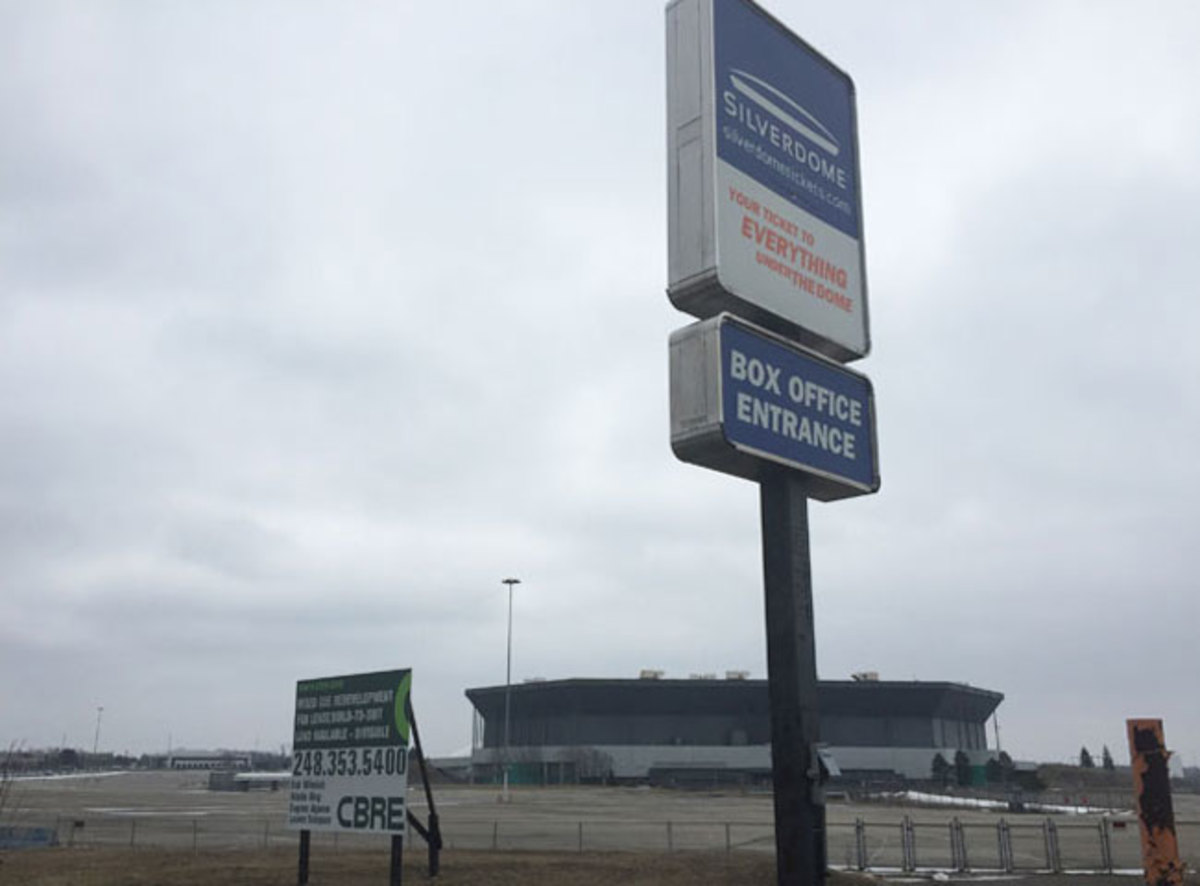 The Pontiac Silverdome: from dream arena to symbol of American decay, US  sports