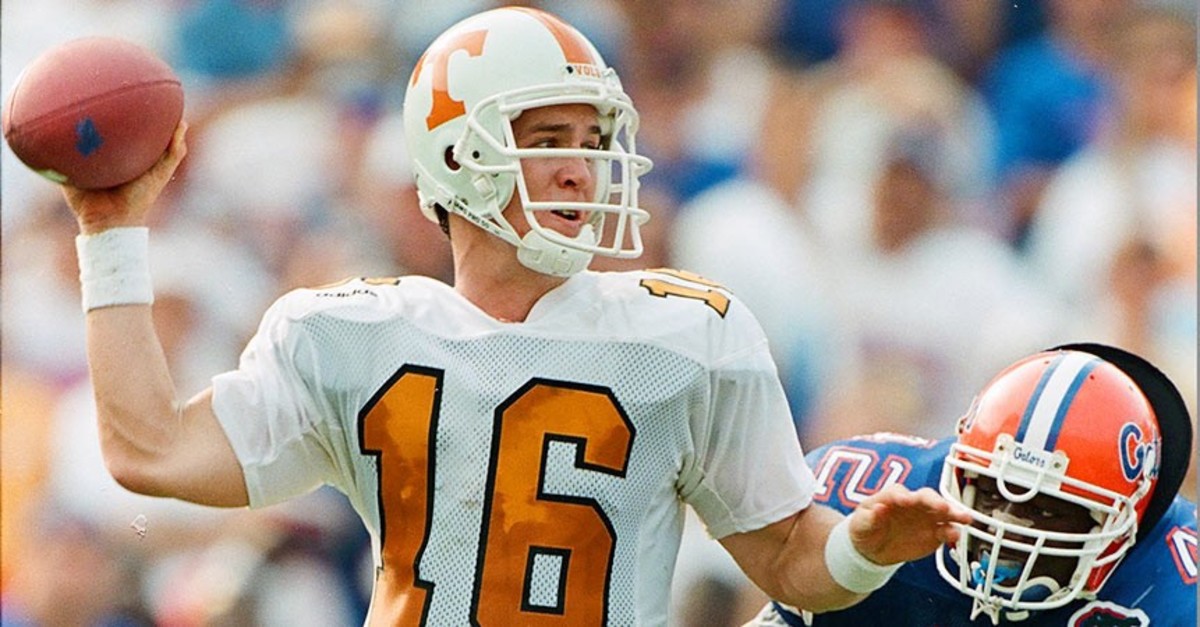 Peyton Manning was briefly Todd Helton's backup QB at Tennessee 