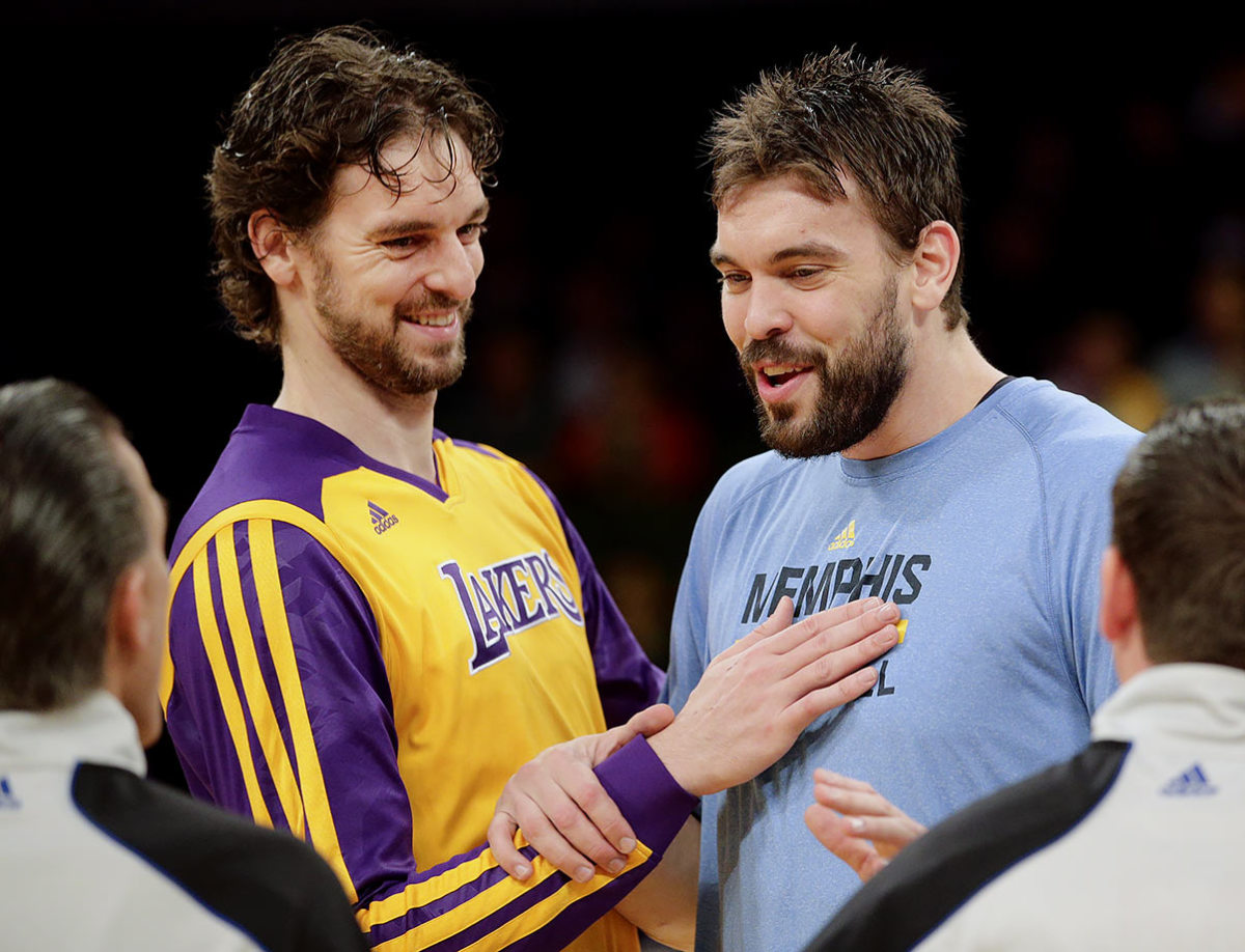 Marc the more popular Gasol brother in playoffs - The San Diego  Union-Tribune