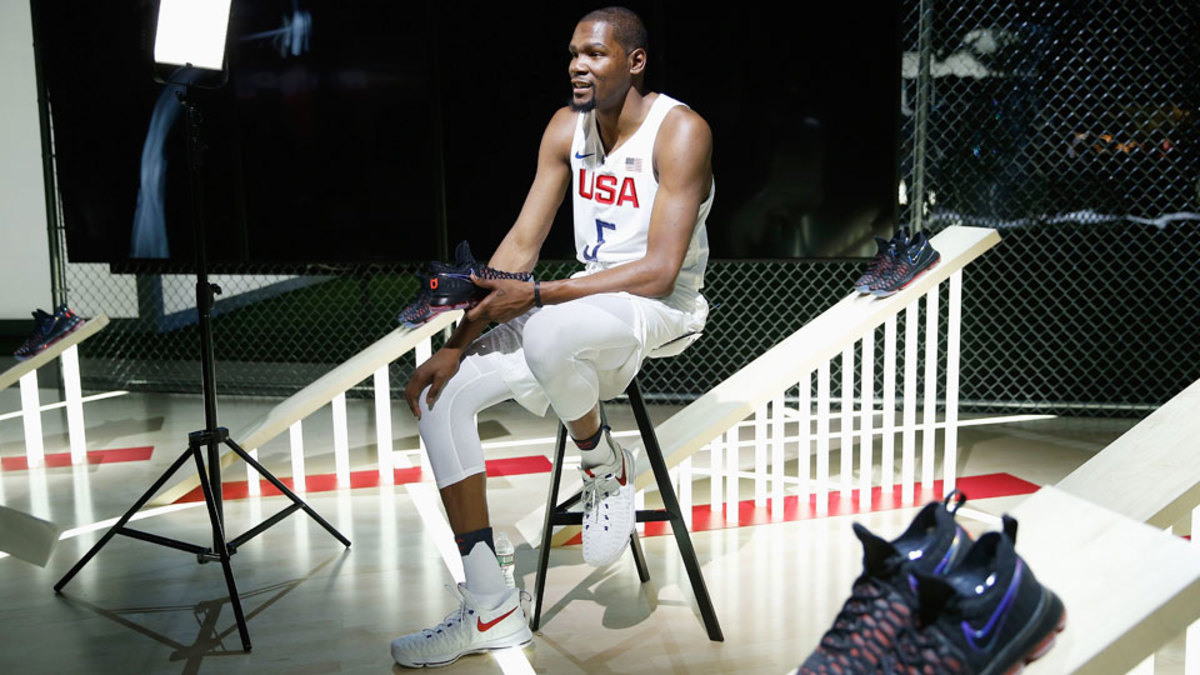 USA unveils uniforms, sneakers for Kevin Durant, Kyrie Irving