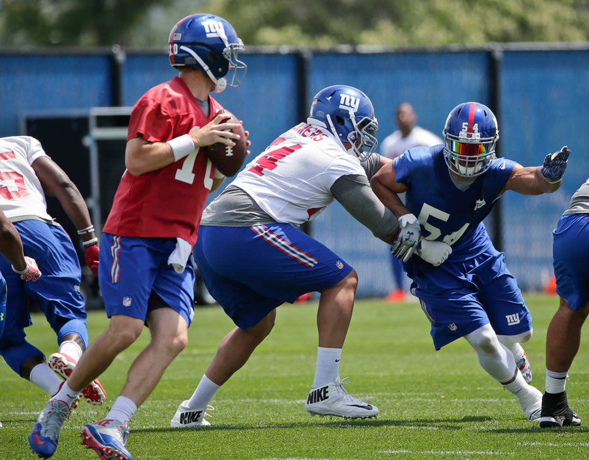 Giants will be without Olivier Vernon and Eli Apple for Texans