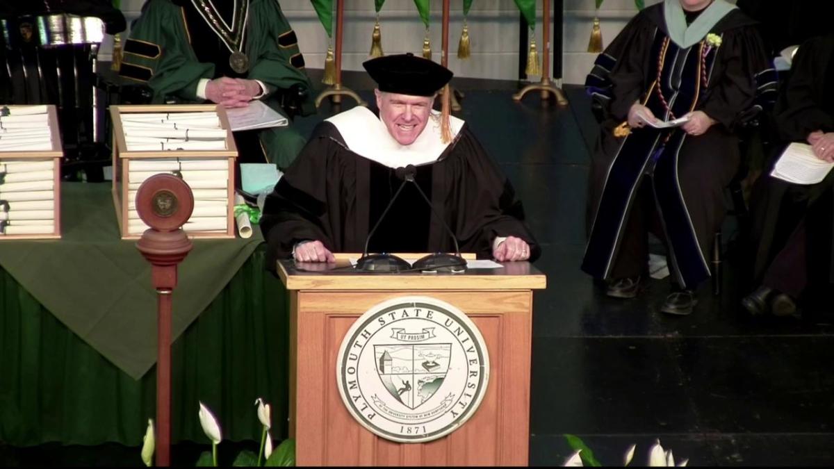 Peter King's Plymouth State University commencement speech Sports