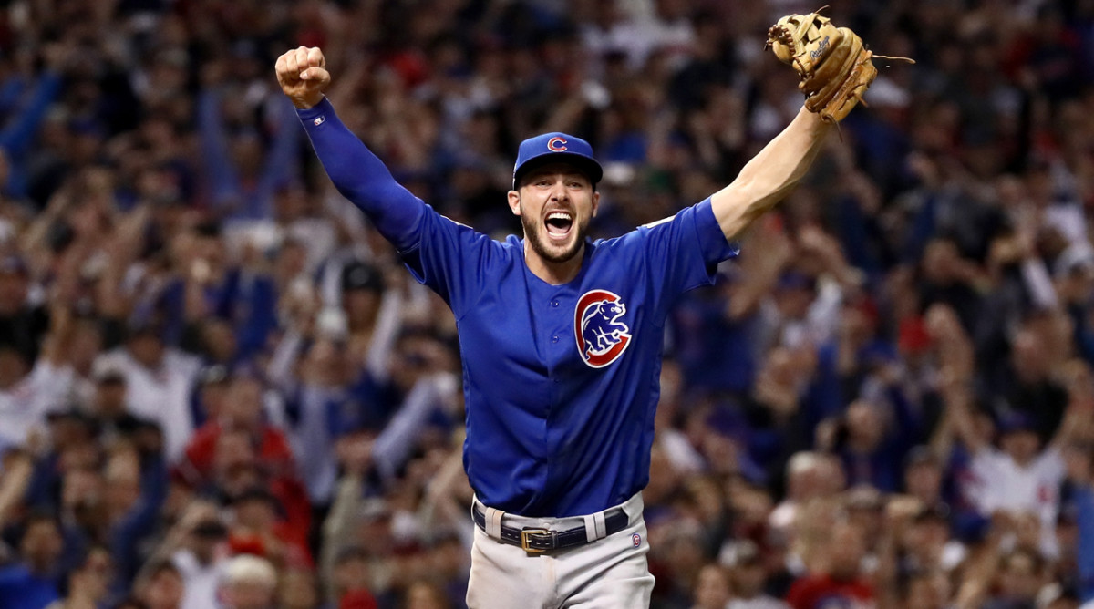 Kris Bryant Smiled Making Last Out of Chicago Cubs World Series Win