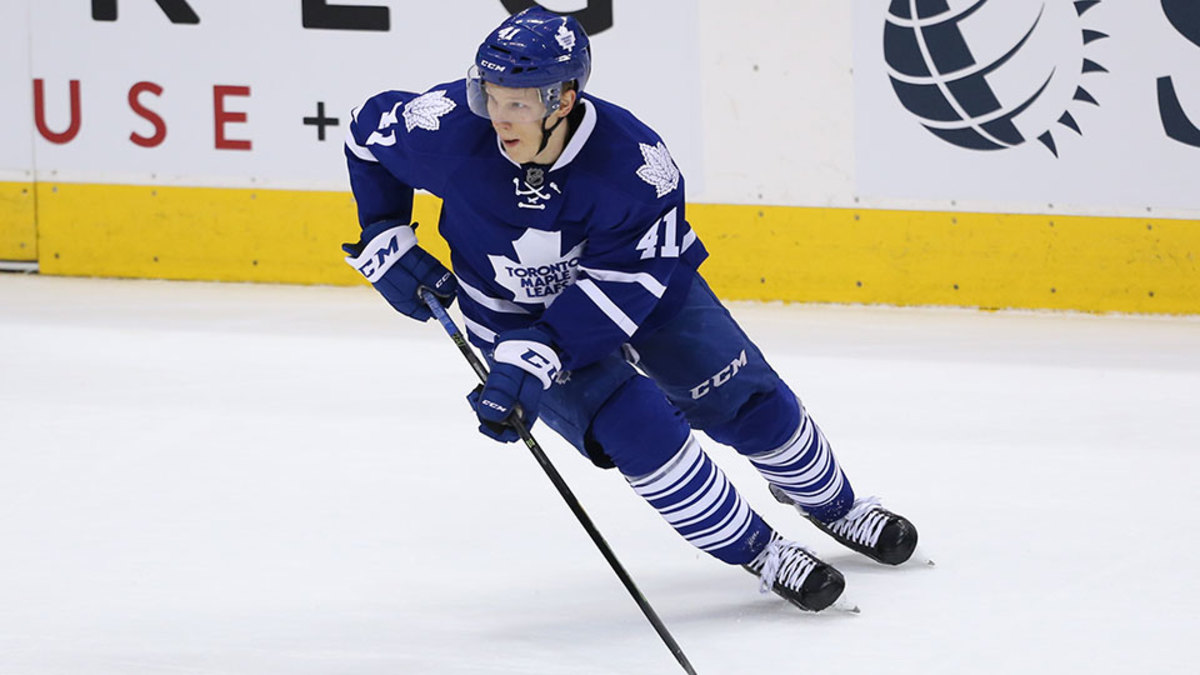 Watch: Maple Leafs rookie Nikita Soshnikov scores first NHL goal ...