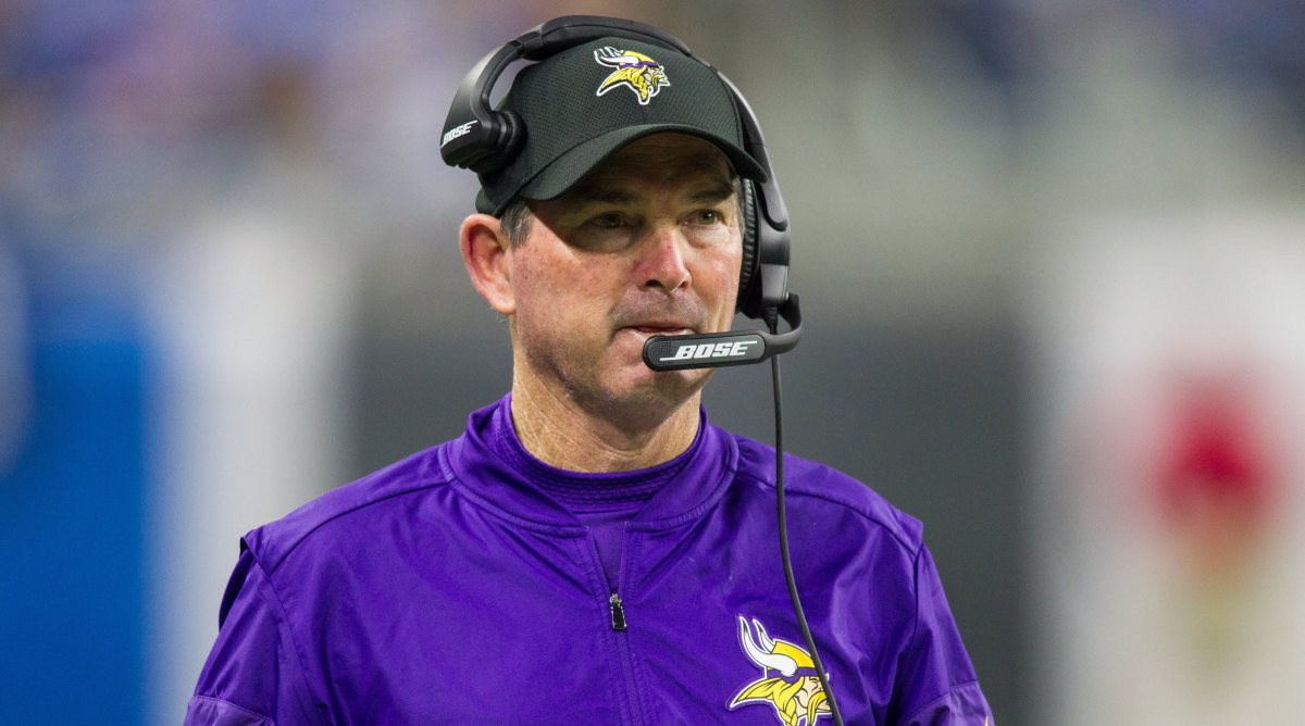 Mike Zimmer: Vikings coach having emergency eye surgery - Sports ...