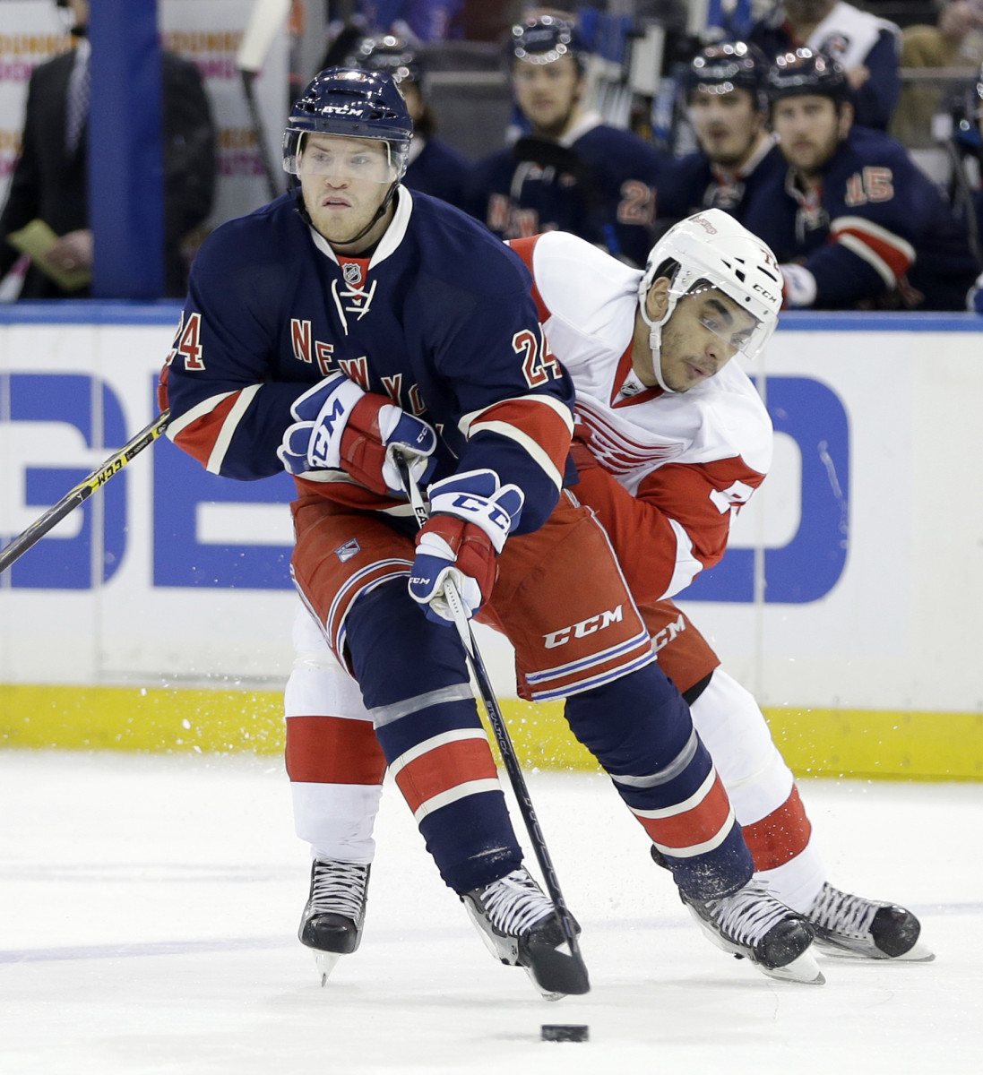 Klein's overtime goal gives Rangers 1-0 win over Detroit - Sports ...