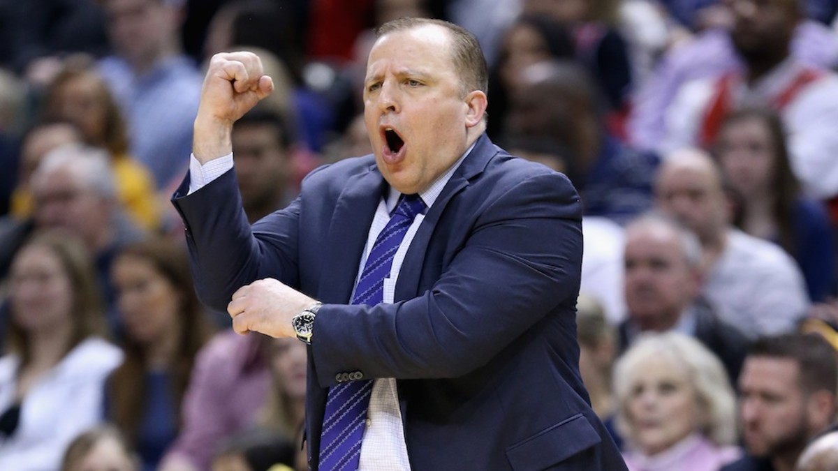 Minnesota Timberwolves Jeff Van Gundy Tom Thibodeau head coach - Sports ...