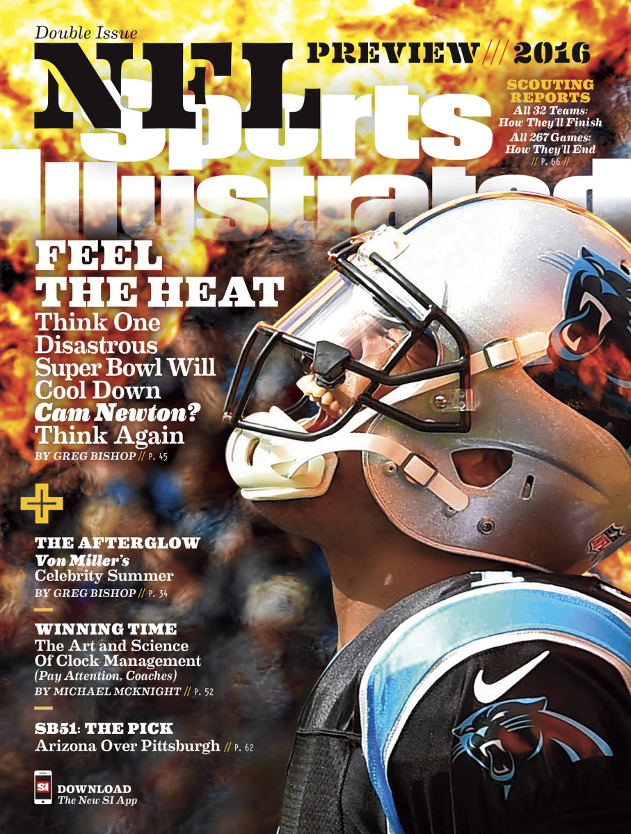 Panthers featured on Sports Illustrated cover