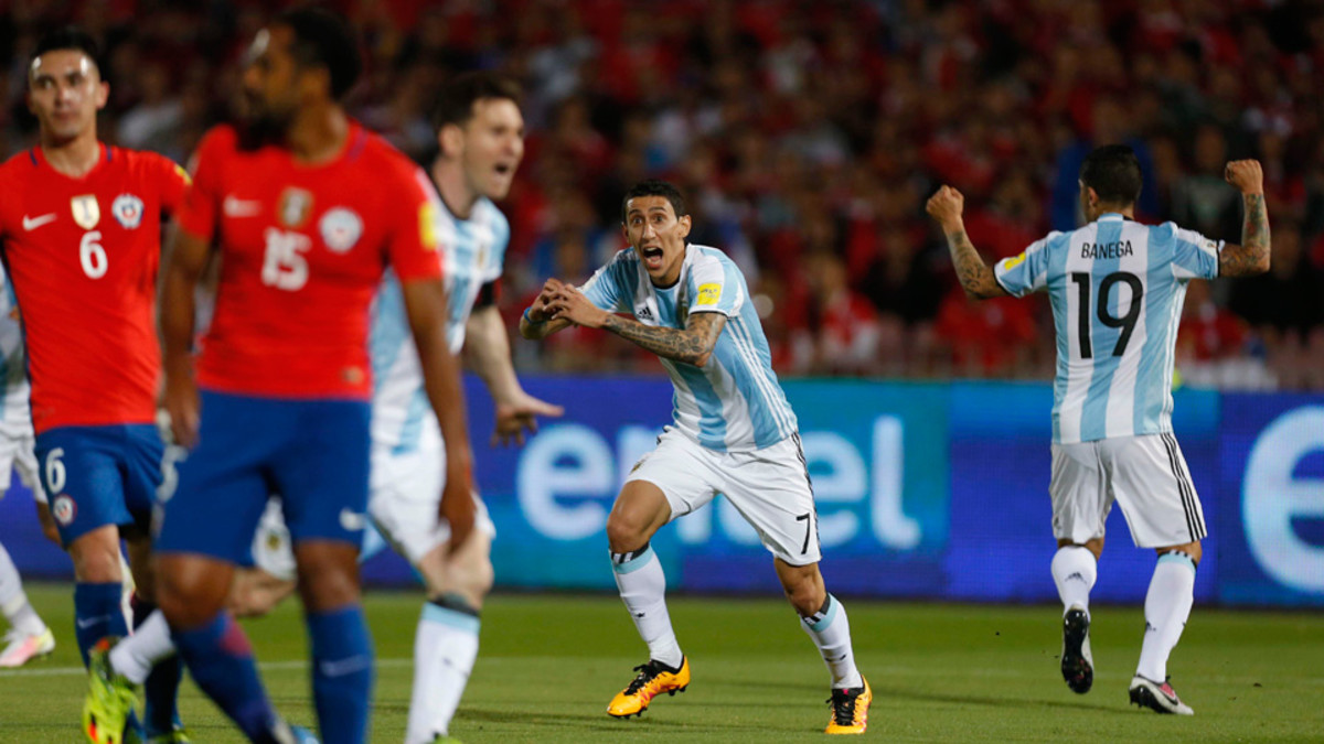 CONMEBOL World Cup qualifying: Late drama; Argentina tops Chile ...