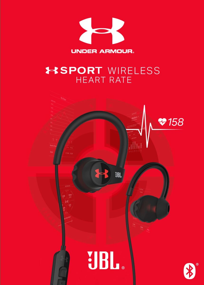 Under Armour wireless heart rate JBL 