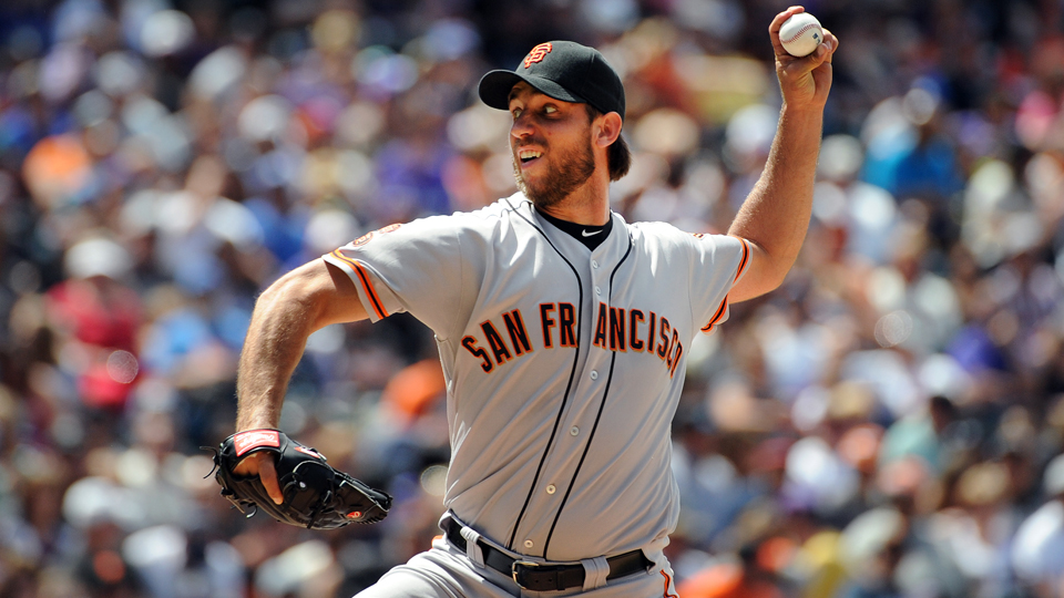 Giants pitcher Madison Bumgarner wants to be in the Home Run Derby