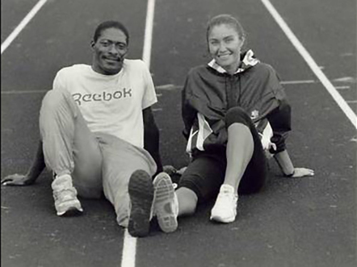 Meeting Linda Haglund (right) gave McTear a new hope in life.