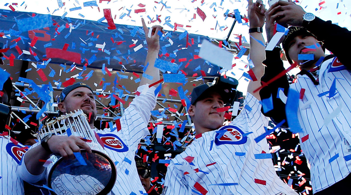 At Cubs' World Series parade, Chicago honors its champions - Sports  Illustrated