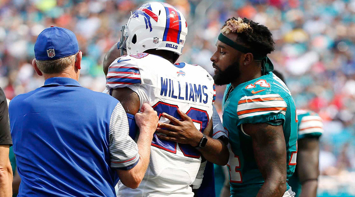 Jarvis Landry on Aaron Williams: Dirtiest hit of the year?