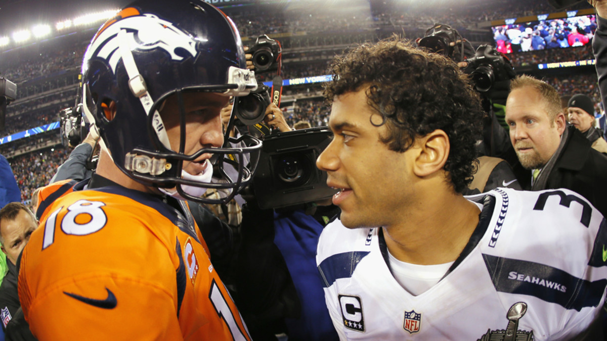 Russell Wilson to Peyton Manning: “You inspired me to love the