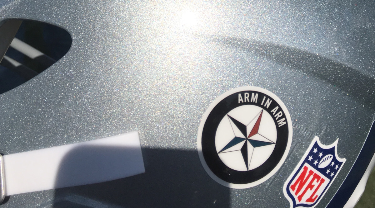 dallas cowboys denied helmet decals