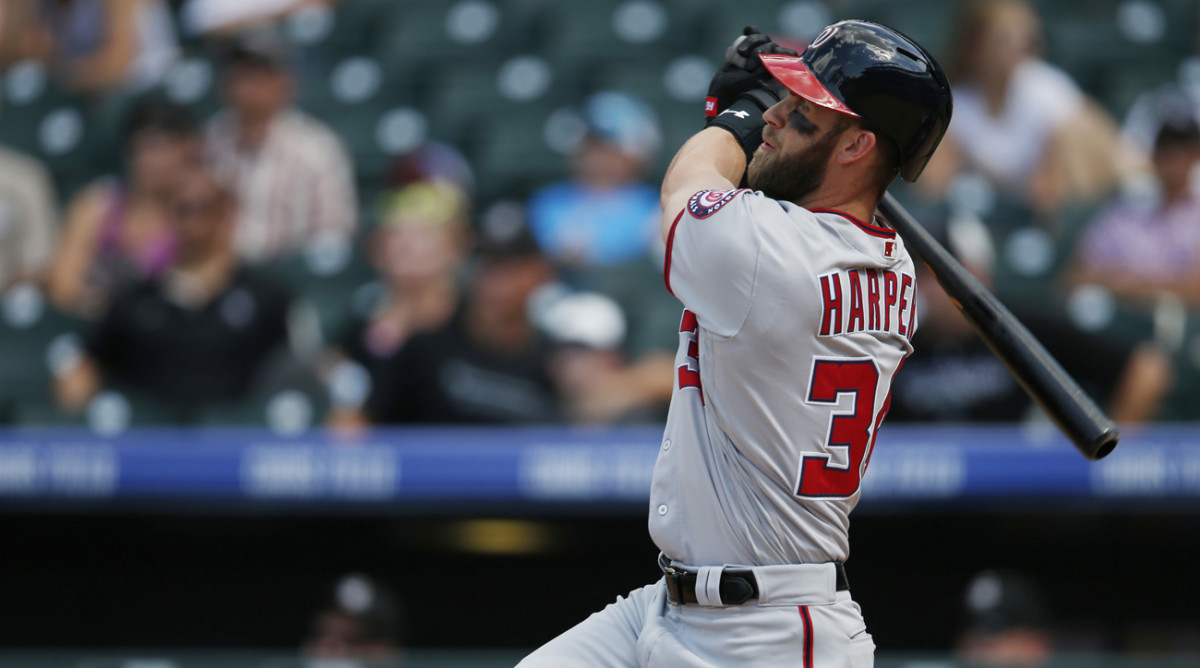 Bryce Harper hits the biggest, most titanic home run of his career