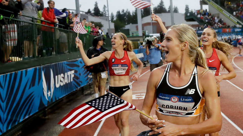 Olympic Trials Emma Coburn wins women s steeplechase 