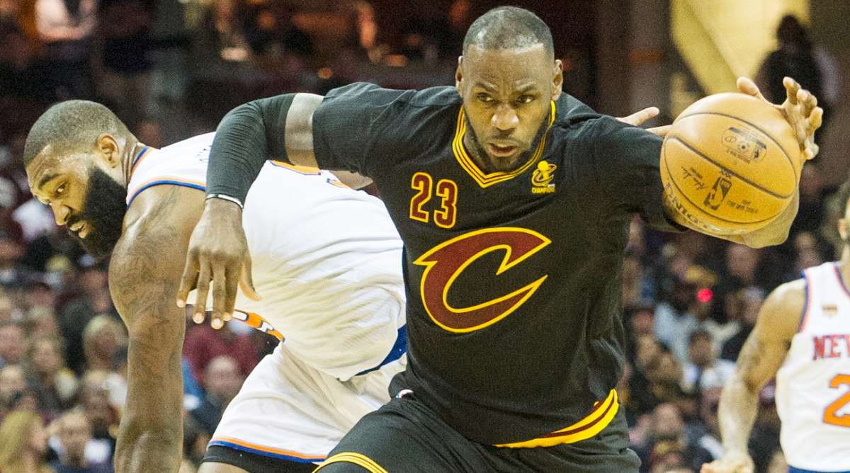 LeBron James, Cavs blow out Knicks on Opening Night Sports Illustrated