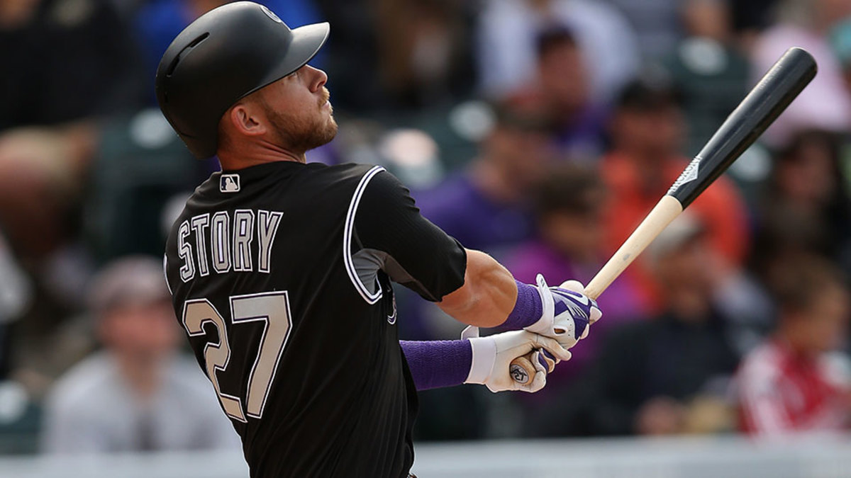 Trevor Story homers twice, Rockies rout Blue Jays 13-6