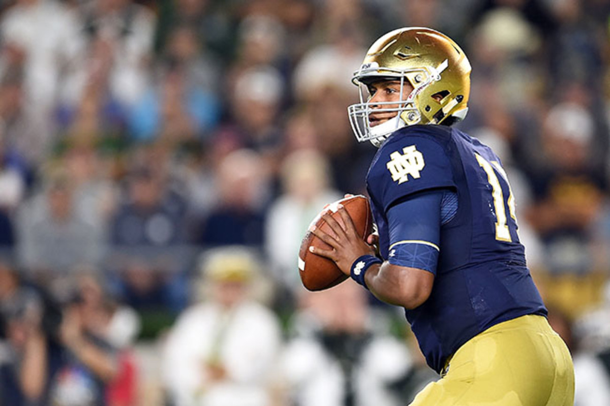 Notre Dame quarterback DeShone Kizer drafted by Browns in 2nd round