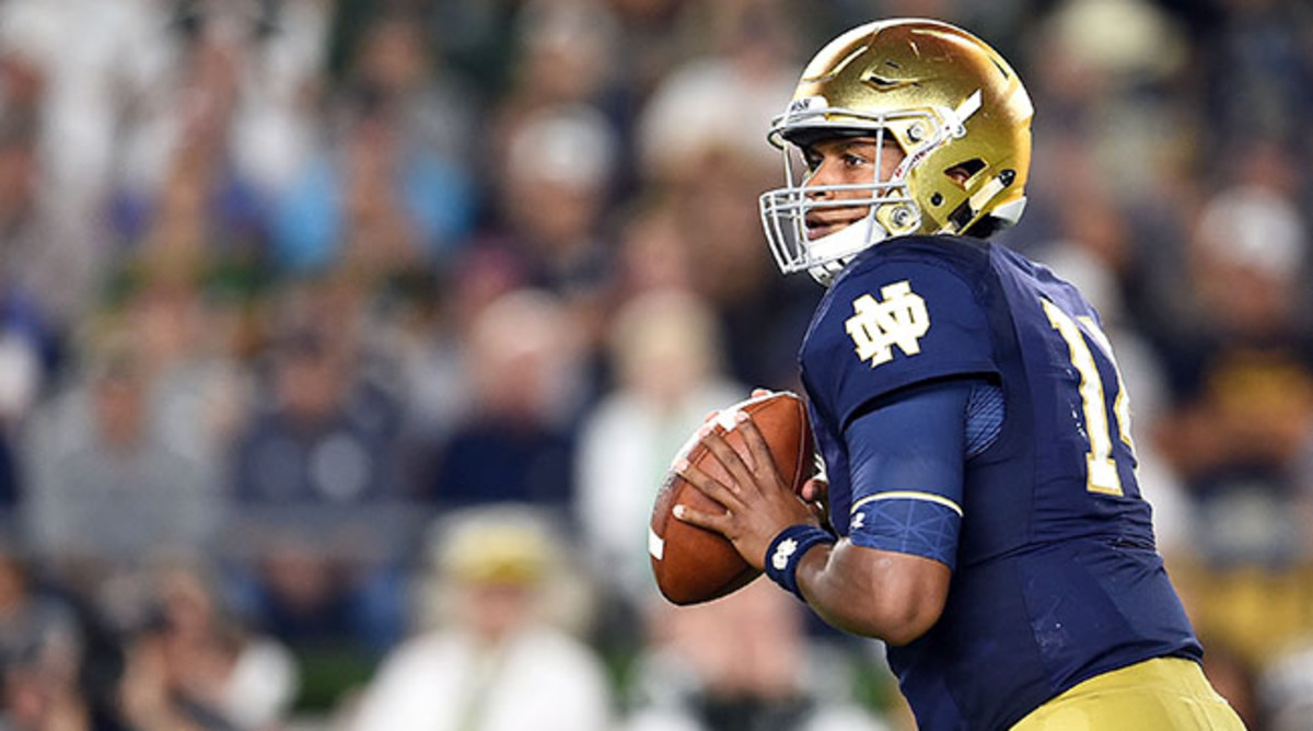 SportsCenter - The Cleveland Browns select former Notre Dame Football QB  DeShone Kizer with the 52nd pick. (via NFL on ESPN)