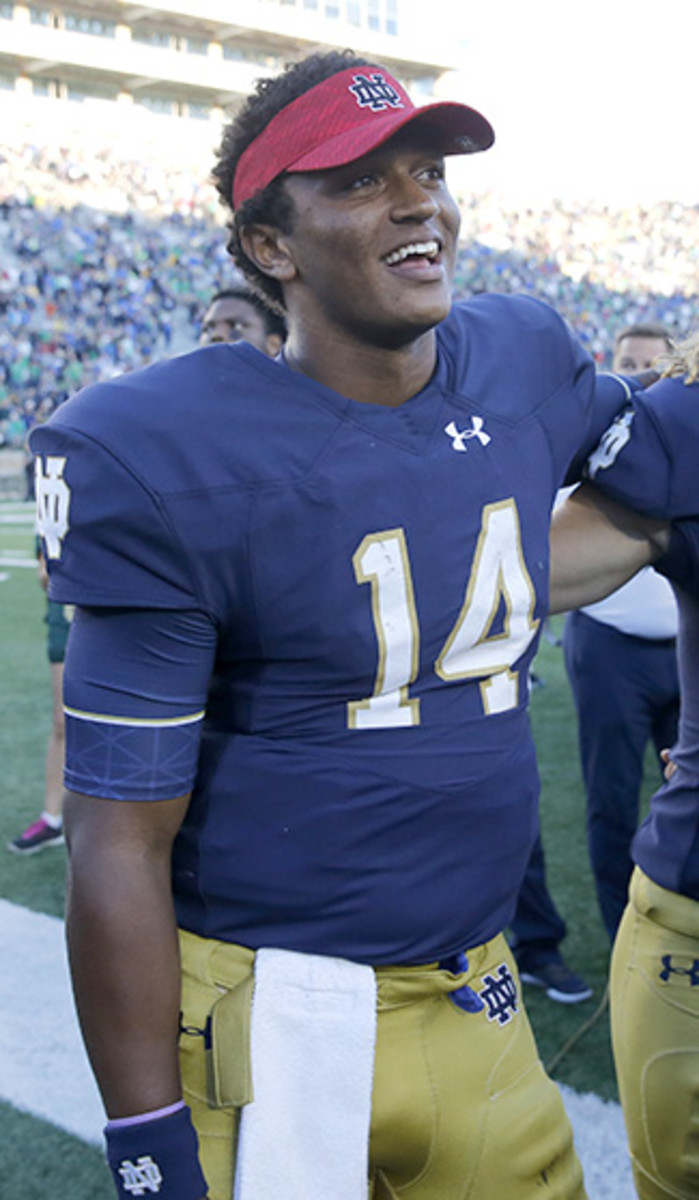 Former ND QB DeShone Kizer To Start: Destined For Failure?