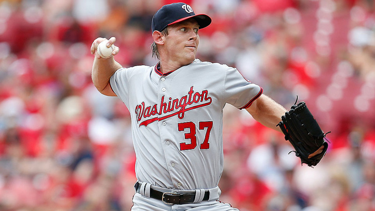 Stephen Strasburg scratched with back injury: Nationals - Sports ...