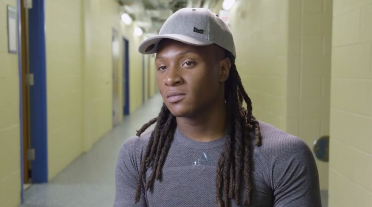 How Texans WR DeAndre Hopkins uses drones to train