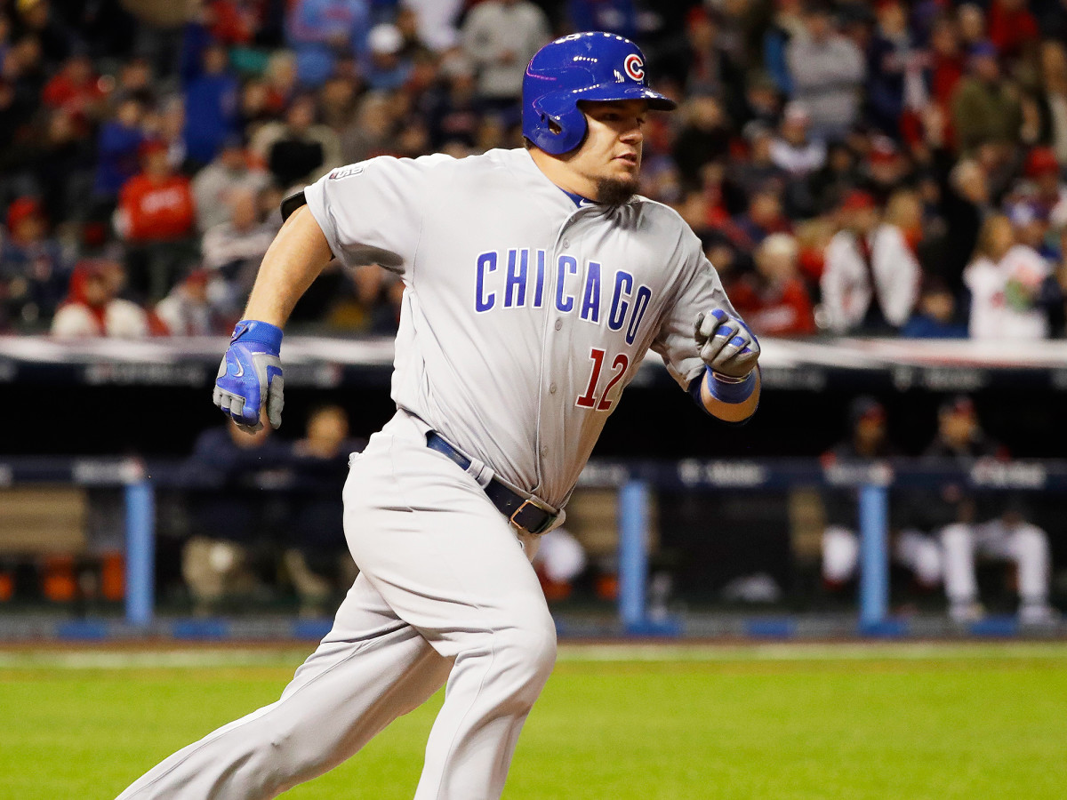 Kyle Schwarber Playing for Chicago Cubs in World Series – Rolling