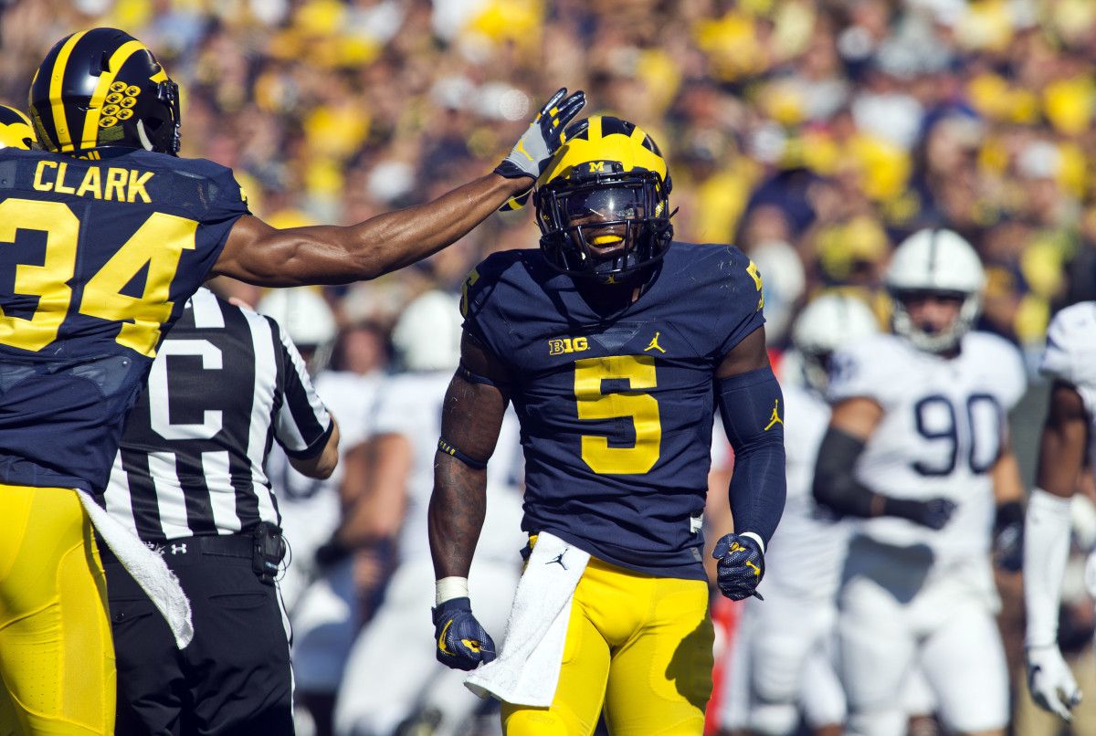 Michigan CB Jeremy Clark has torn ACL - Sports Illustrated