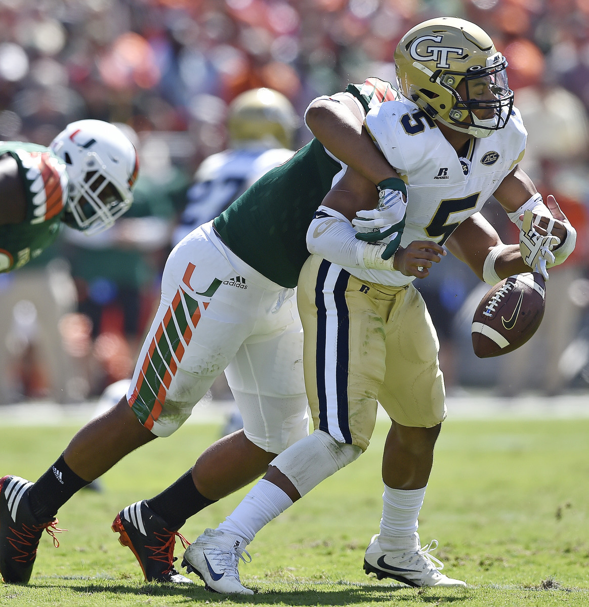 Georgia Tech's Thomas Looks To Avoid Turnovers Against Pitt - Sports ...