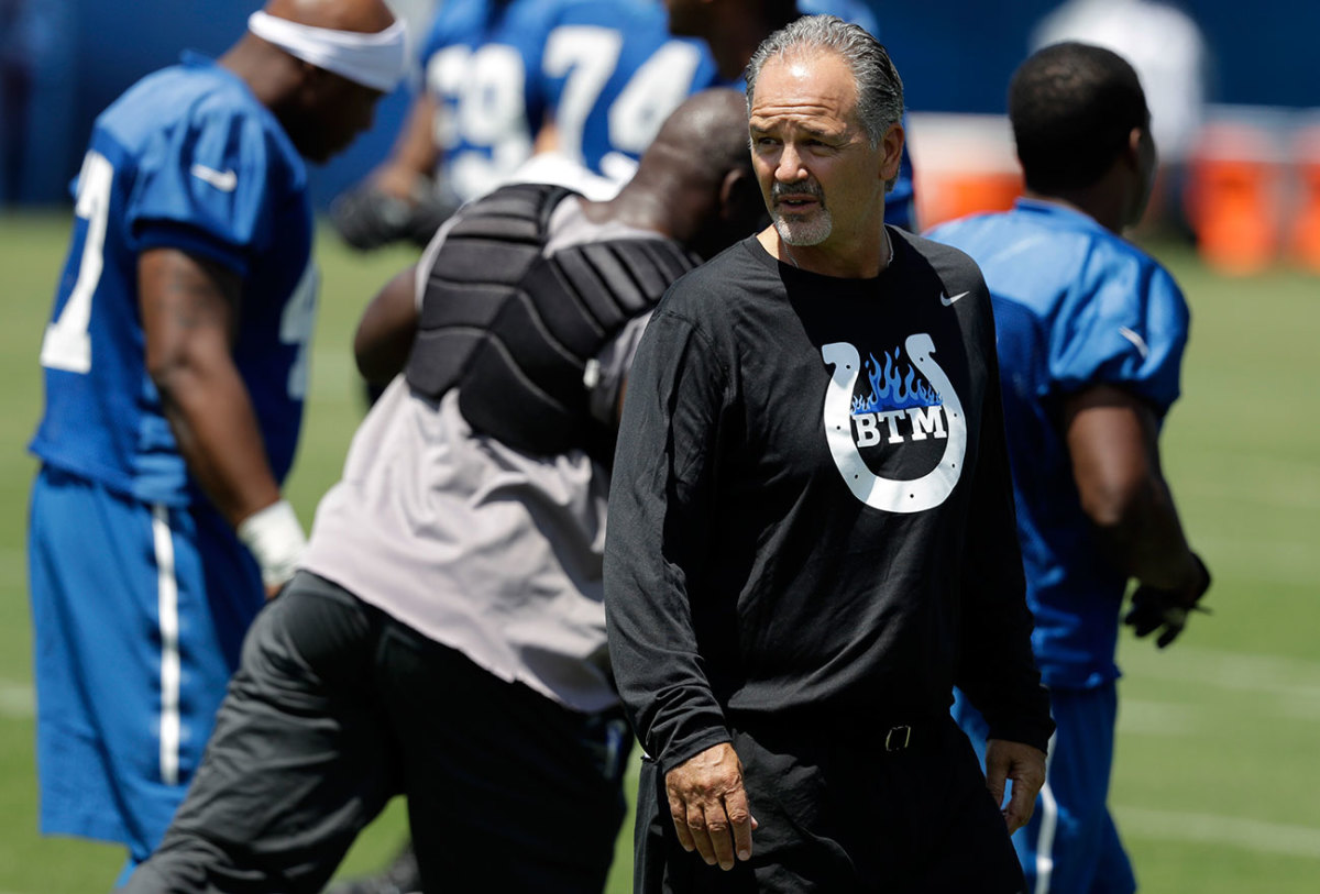 Lions' Mathis: I want my son to golf, not play football