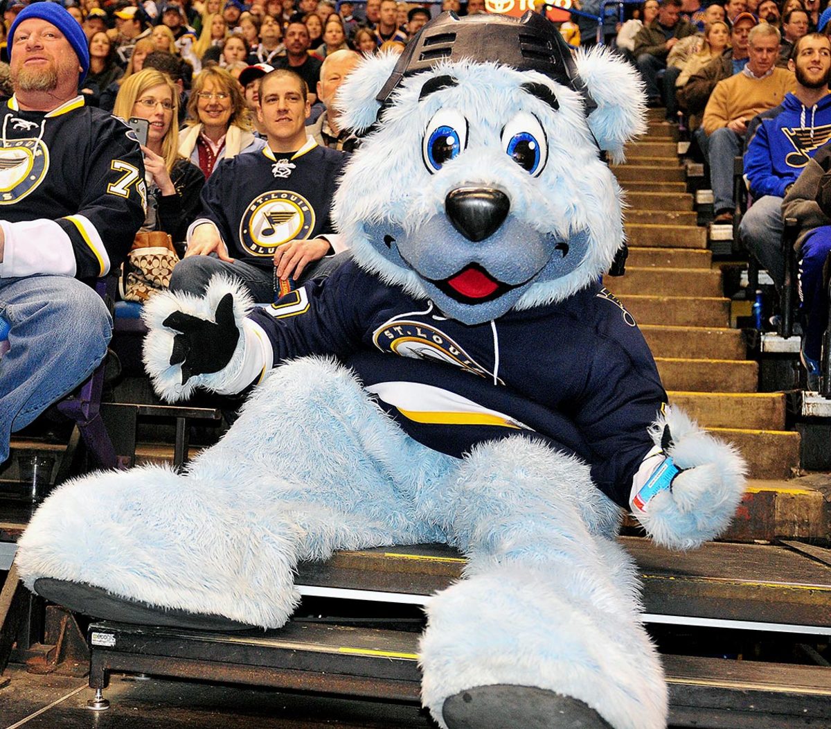  St. Louis Blues Louie Mascot Team NHL National Hockey
